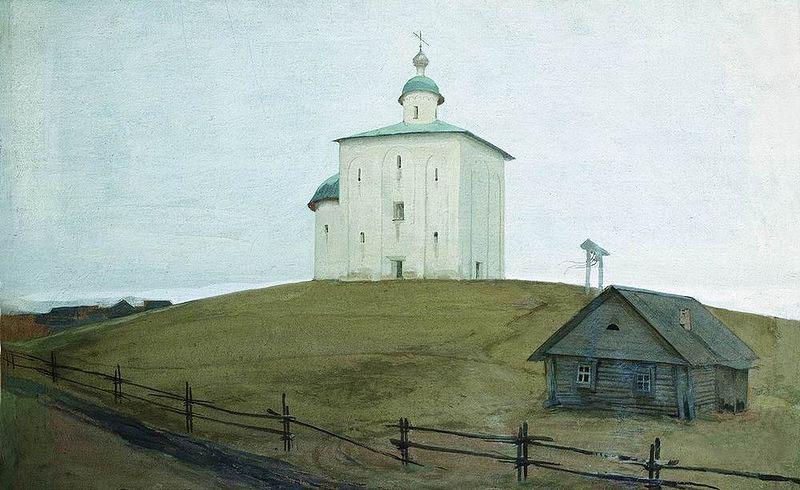 Andrei Ryabushkin Novgorod Kirche